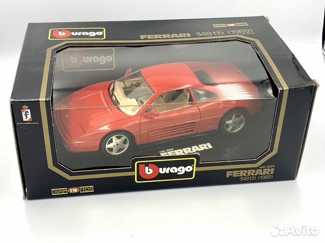 Модель 1:18 Bburago ferrari 348tb