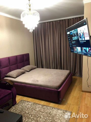 

1-к. квартира, 45 м², 2 кровати