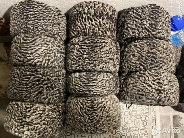 Меховая мужская шапка из каракуля