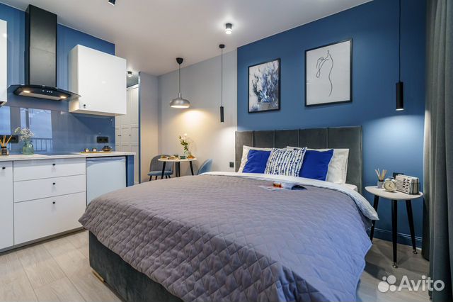

Квартира-студия, 26 м², 1 кровать