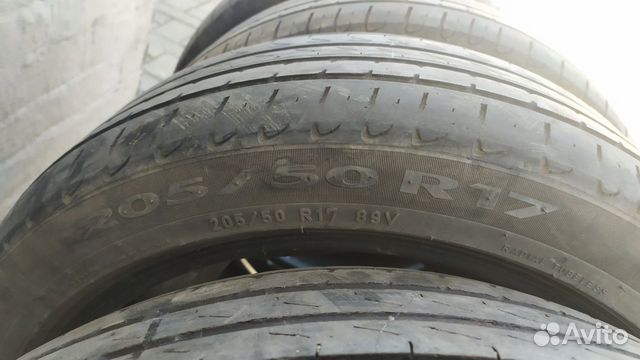 Pirelli Cinturato P7 205/50 R17 89V, 4 шт