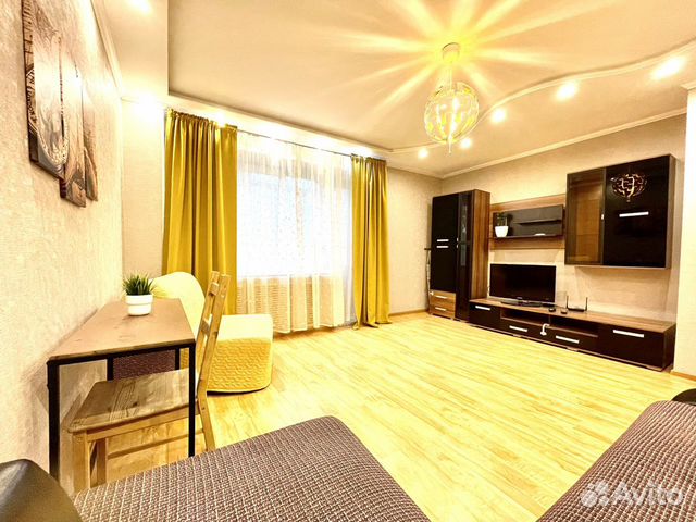 

1-к. квартира, 42 м², 2 кровати