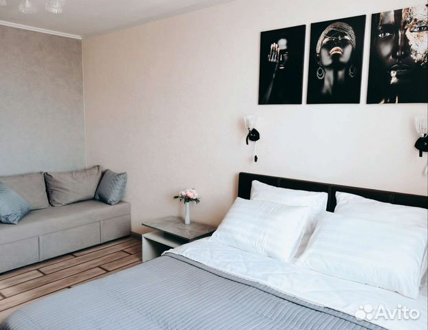 

1-к. квартира, 40 м², 3 кровати