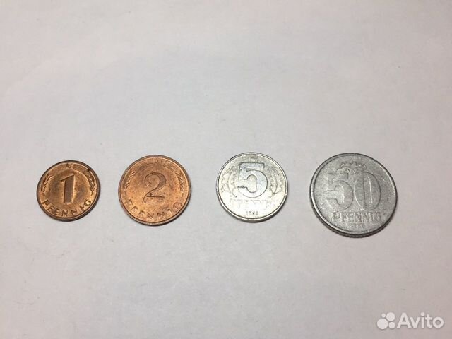Монеты Германии (фрг, гдр)