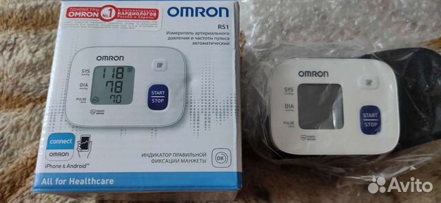 Тонометр омрон на запястье новый