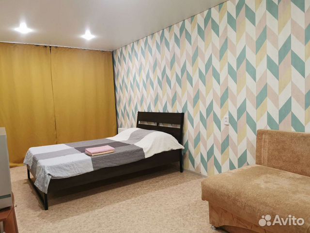 

1-к. квартира, 44 м², 3 кровати