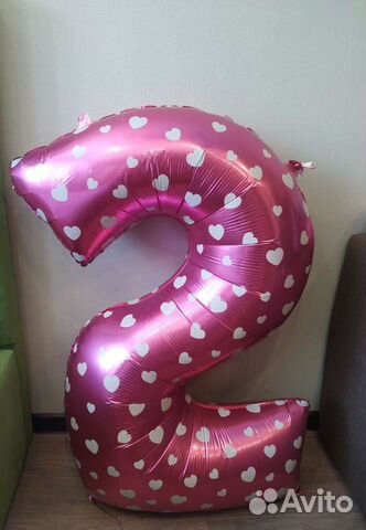 Цифра 2 на день рождения