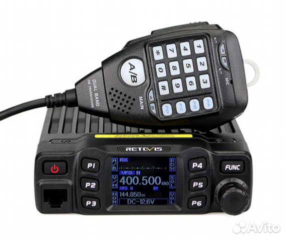 Автомобильная рация VHF/UHF 25Вт