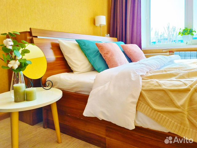 

1-к. квартира, 38 м², 2 кровати