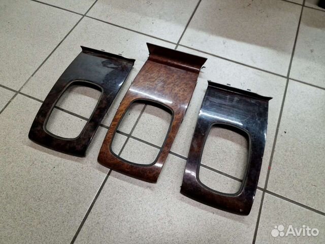 Накладка селектора АКПП Ауди А6 С5 под 2din и 1din