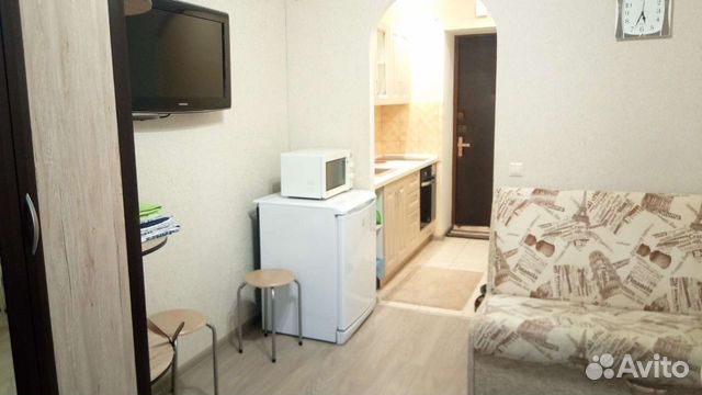 

Квартира-студия, 21 м², 2 кровати