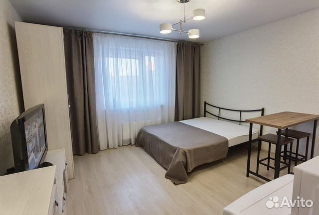 

Квартира-студия, 30 м², 1 кровать