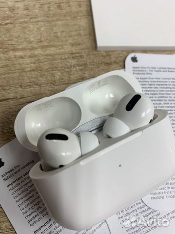 Беспроводные наушники люкс apple airpods новые
