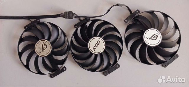 Asus ROG strix RTX 3090 3080 6700 вентиляторы