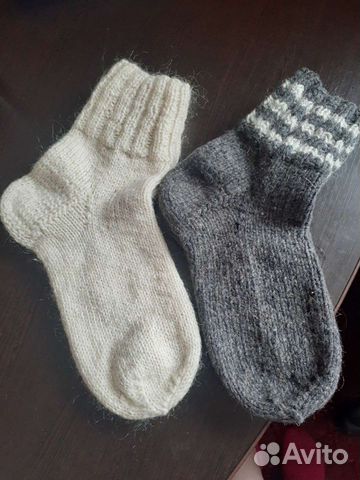 Носки вязаные