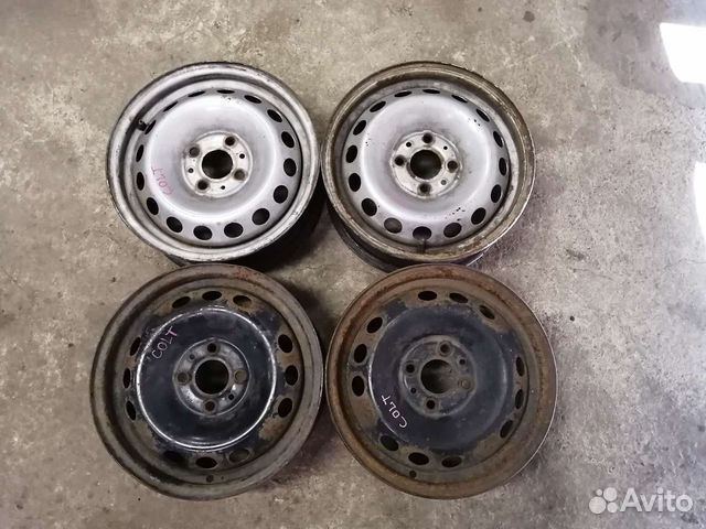 Диск колесный mitsubishi colt r14 4x100