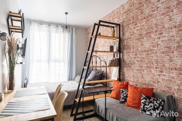 

Квартира-студия, 25 м², 2 кровати