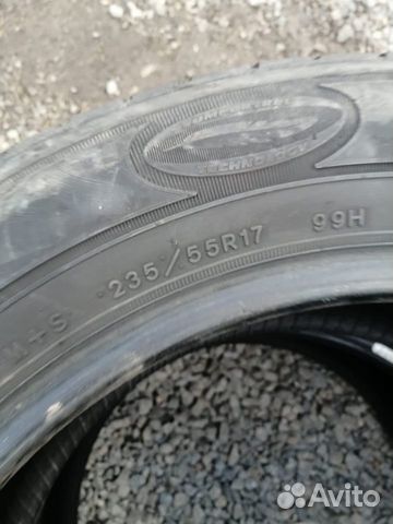 Goodyear 235/55 R17, 4 шт