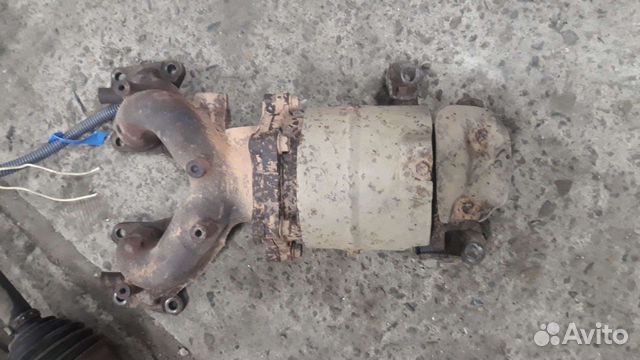 Коллектор катализатор nissan sunny B15