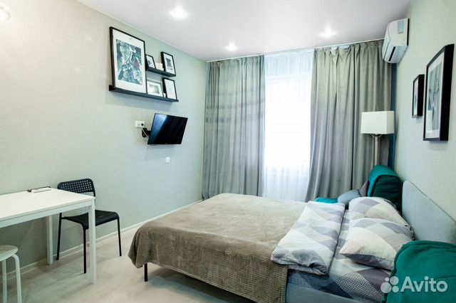 

Квартира-студия, 25 м², 3 кровати