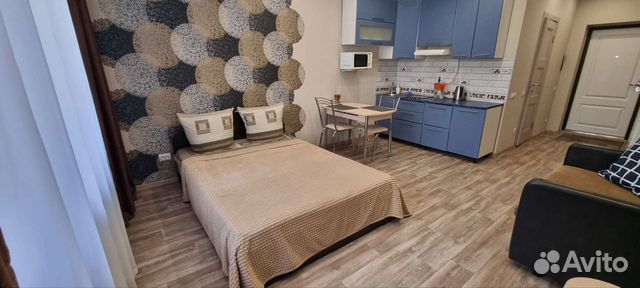 

Квартира-студия, 30 м², 1 кровать