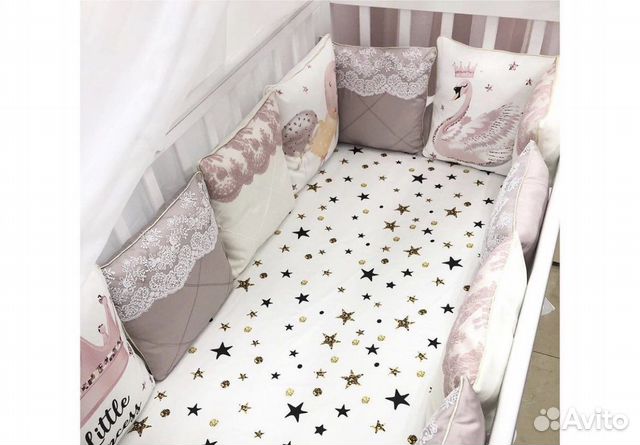 Бортики в кроватку бу