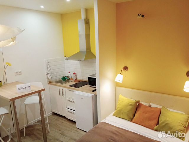 

Квартира-студия, 21 м², 1 кровать