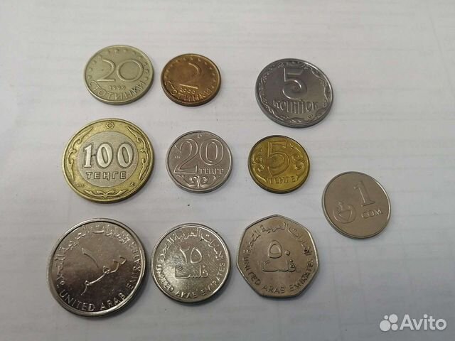 Монеты разные