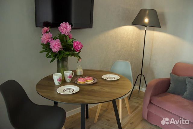 

1-к. квартира, 44 м², 2 кровати