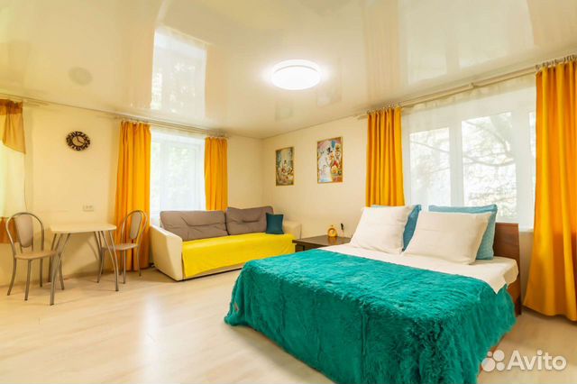 

1-к. квартира, 34 м², 2 кровати