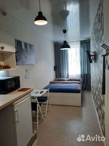 

Квартира-студия, 18 м², 1 кровать