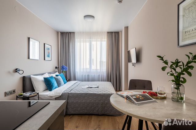 

Квартира-студия, 25 м², 1 кровать