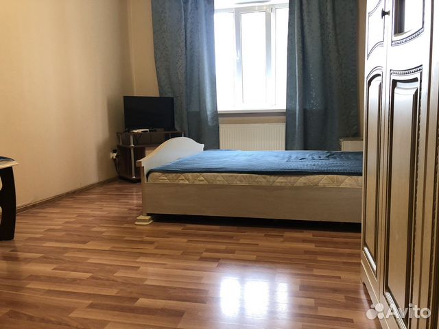 

1-к. квартира, 43 м², 2 кровати