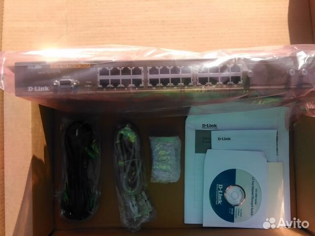 Коммутатор D Link DES-3026 управляемый