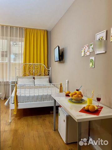 

Квартира-студия, 23 м², 2 кровати