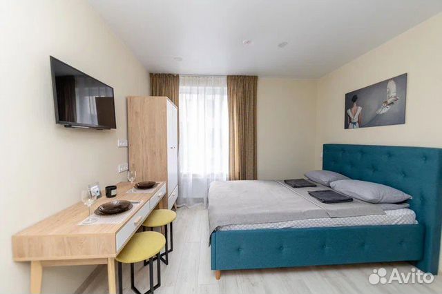 

Квартира-студия, 19 м², 1 кровать