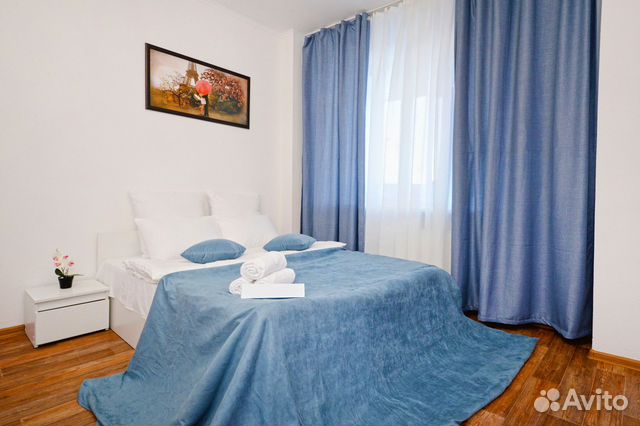 

1-к. квартира, 60 м², 4 кровати