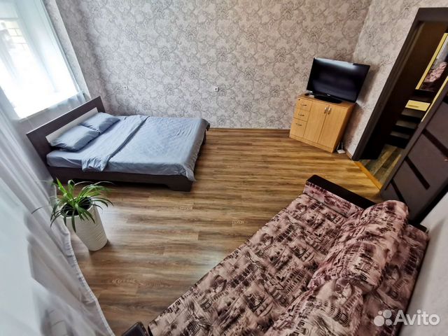 

1-к. квартира, 37 м², 2 кровати