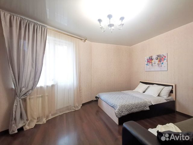 

1-к. квартира, 45 м², 2 кровати