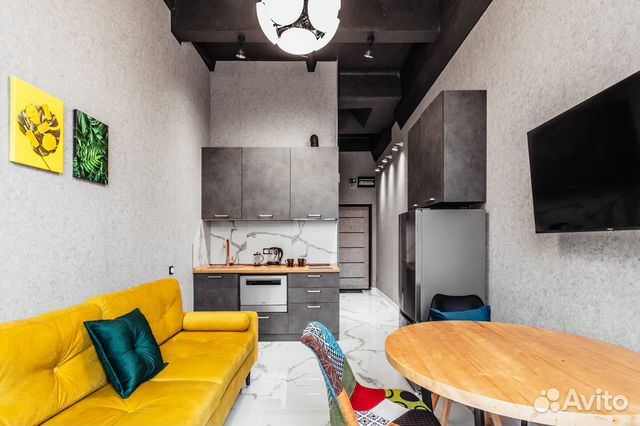 

Квартира-студия, 23 м², 2 кровати