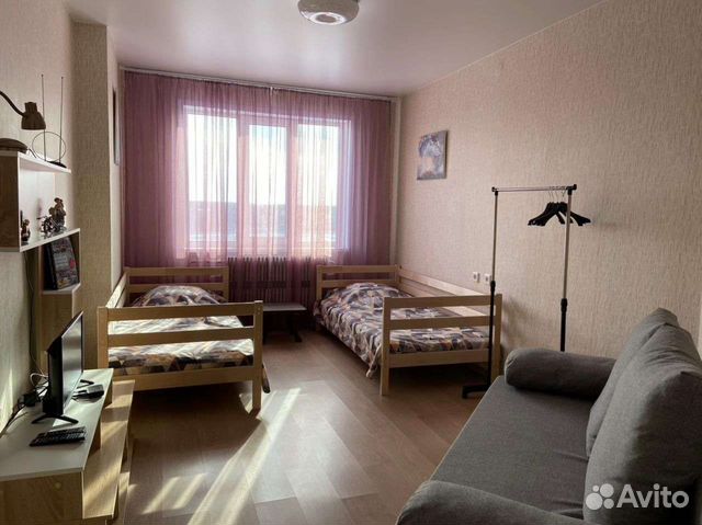 

1-к. квартира, 35 м², 3 кровати