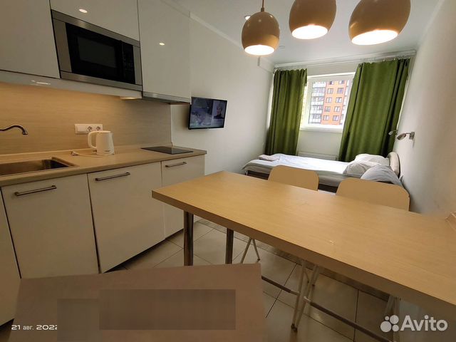 

Квартира-студия, 26 м², 2 кровати