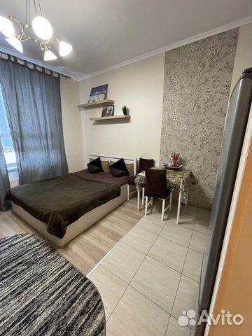 

Квартира-студия, 28 м², 3 кровати
