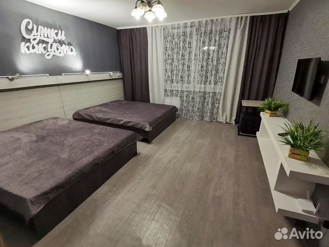 

1-к. квартира, 40 м², 4 кровати