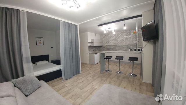 

Квартира-студия, 47,8 м², 2 кровати