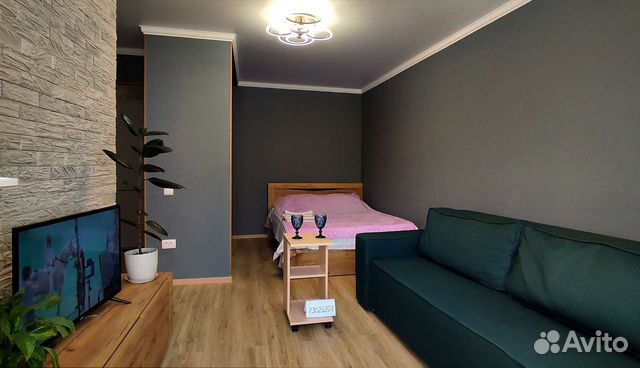 

1-к. квартира, 35 м², 2 кровати