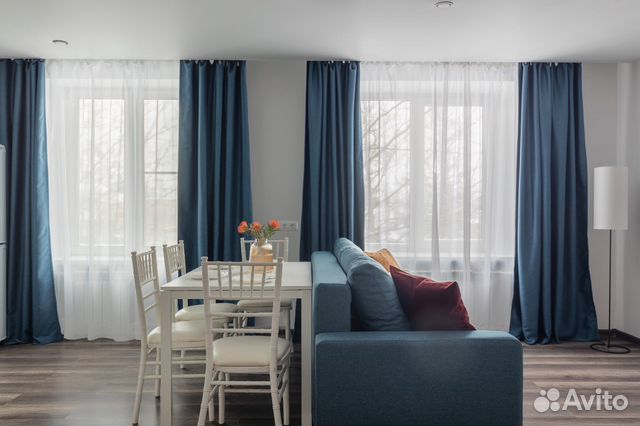 

Квартира-студия, 33 м², 2 кровати