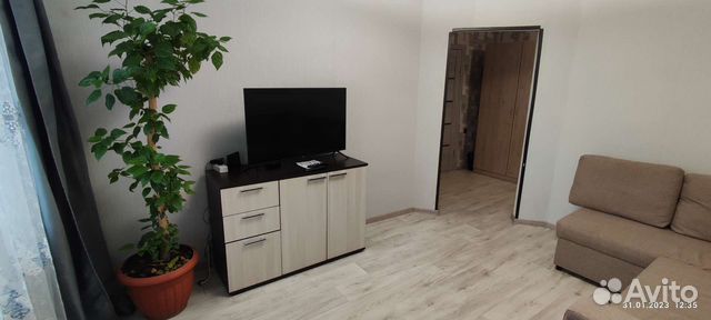 

1-к. квартира, 36 м², 2 кровати