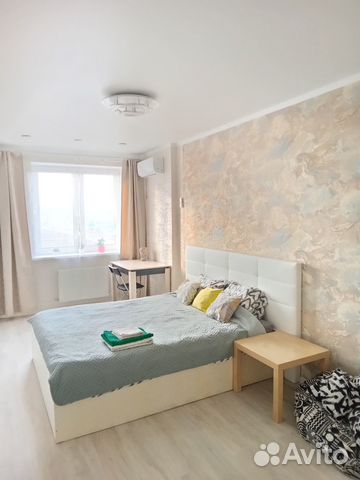 

1-к. квартира, 40 м², 2 кровати