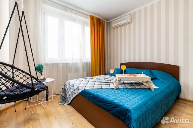 

1-к. квартира, 45 м², 2 кровати